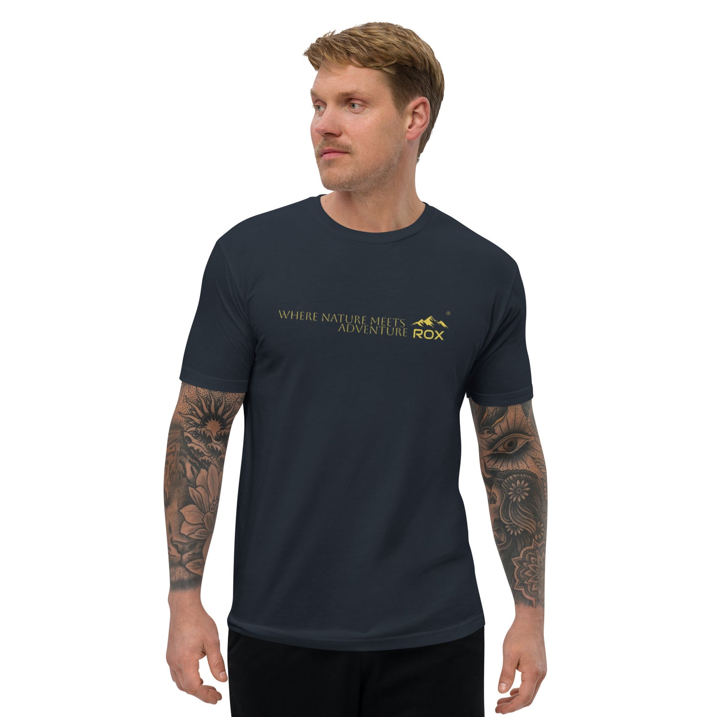 NATURE MEETS ADVENTURE Tri-blend T shirt