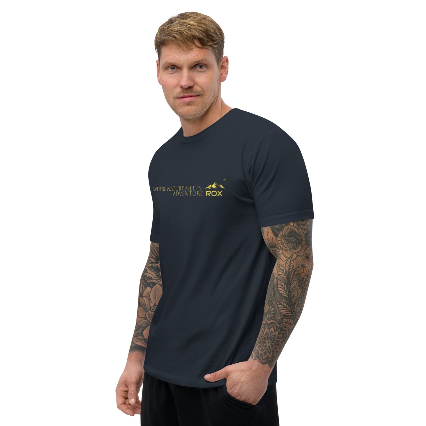 NATURE MEETS ADVENTURE Tri-blend T shirt