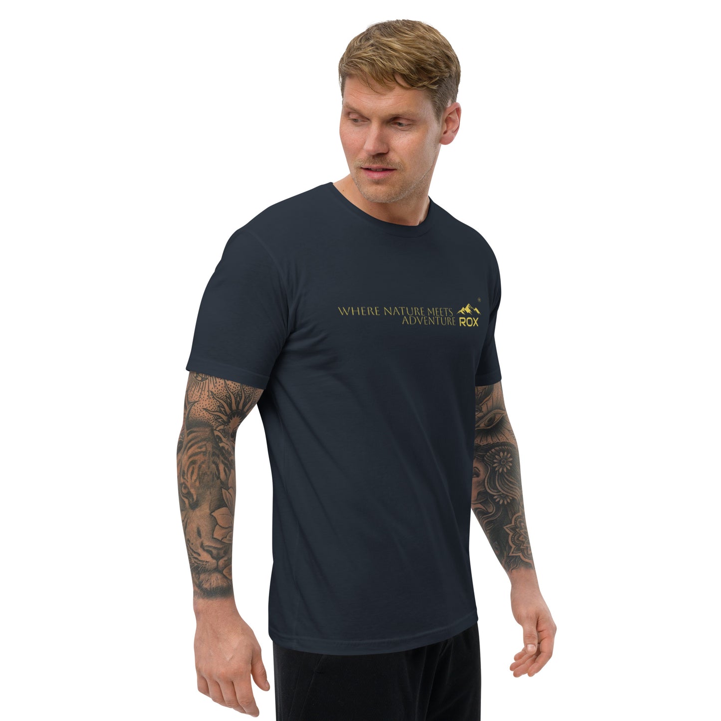 NATURE MEETS ADVENTURE Tri-blend T shirt